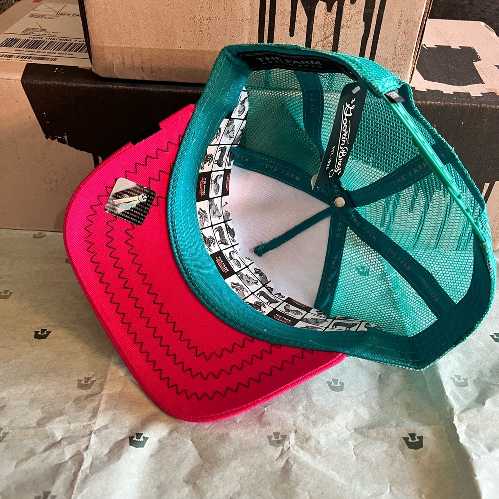 Goorin Bros Trucker Hat TIED TRIPPY FROG Drop NEW WITH TAG LIMITED EDITI… - Picture 4 of 8